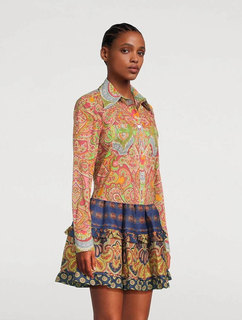 Printed Cotton Shirt
