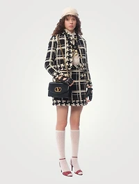 Macro Check Tweed Jacket