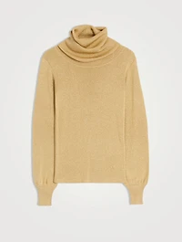 Lurex Turtleneck Sweater