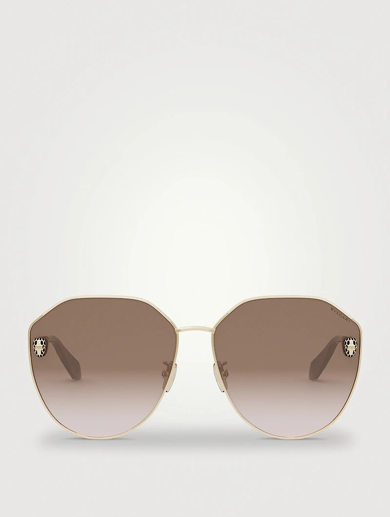 Serpenti Pilot Sunglasses