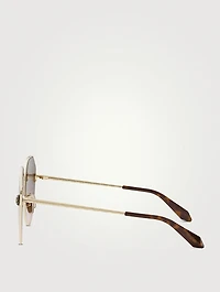 Serpenti Pilot Sunglasses