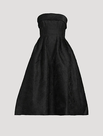 Esther Strapless Midi Dress