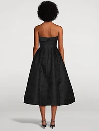 Esther Strapless Midi Dress