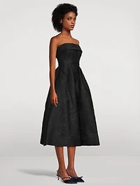Esther Strapless Midi Dress