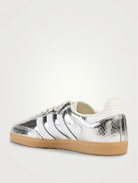 Samba OG Metallic Leather Sneakers
