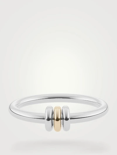Sirius SG Silver And 18K Gold Ring