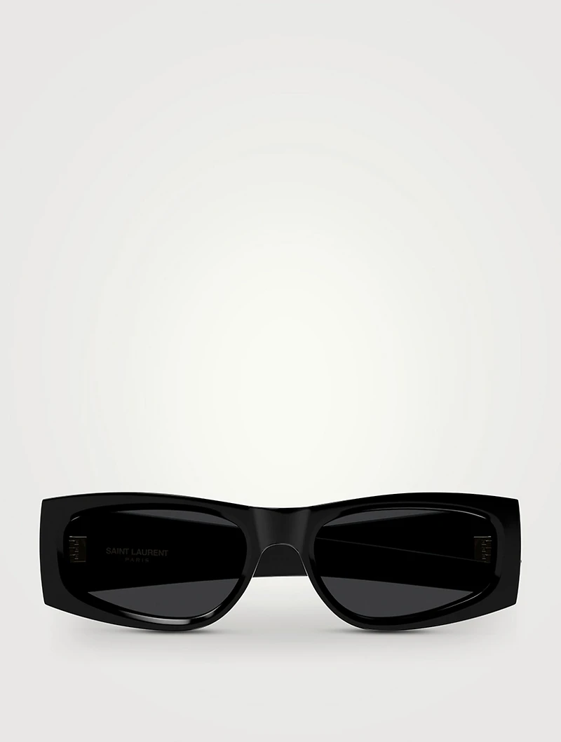 SL M140 YSL Monogram Rectangular Sunglasses