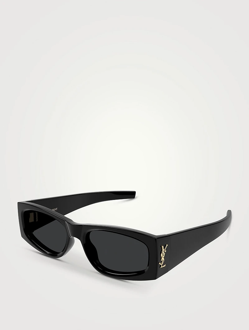 SL M140 YSL Monogram Rectangular Sunglasses