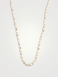 Ovalette Pearl Necklace