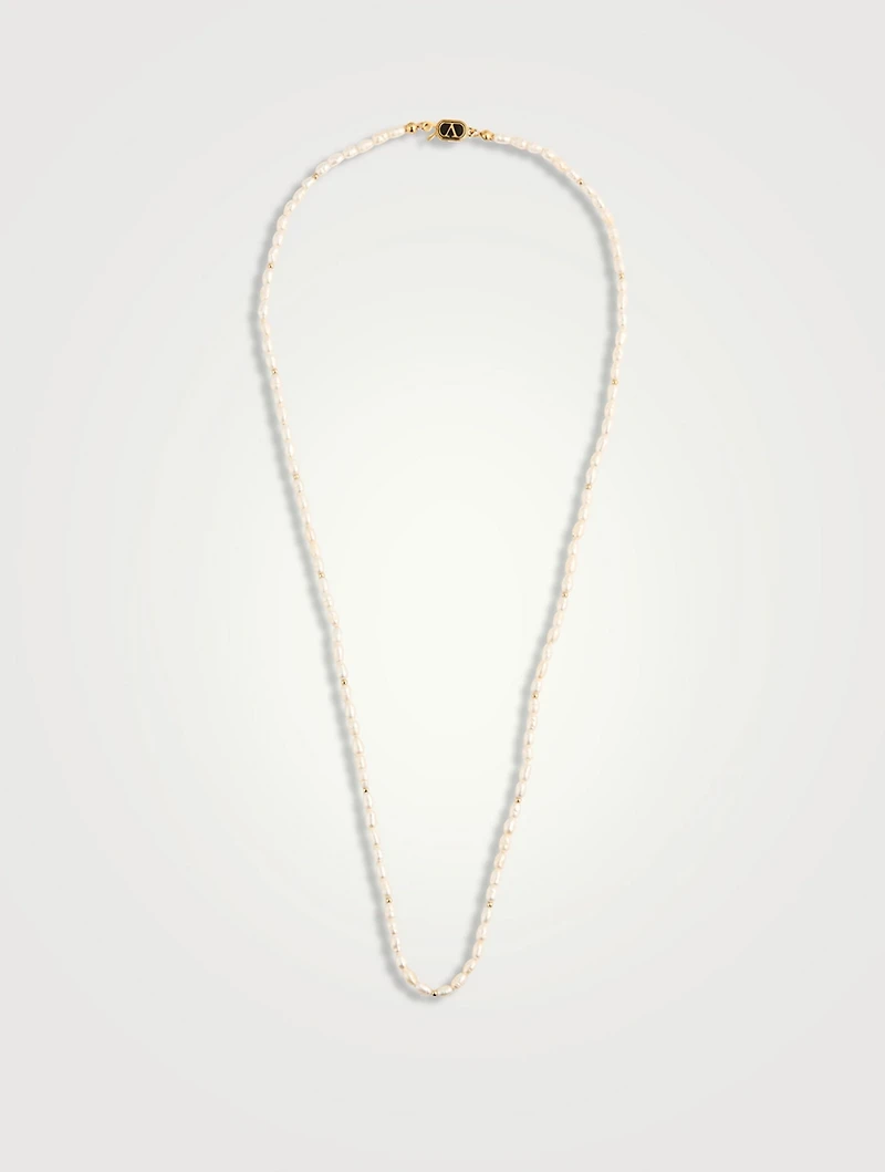 Ovalette Pearl Necklace