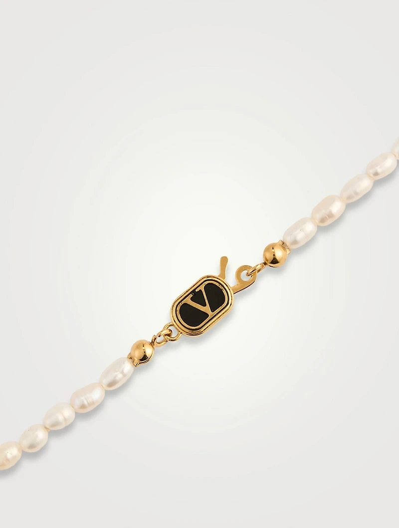 Ovalette Pearl Necklace