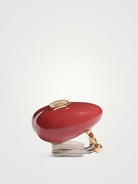 Coeur Royal Clip-On Earrings