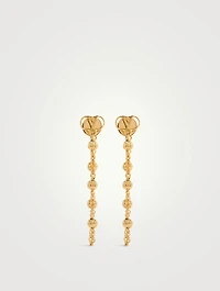 VLogo Chain Earrings