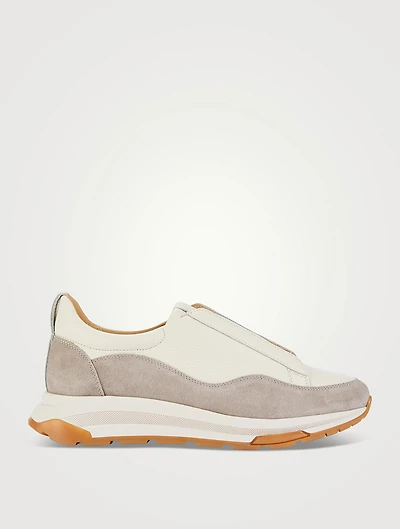 Venus Leather And Suede Sneakers