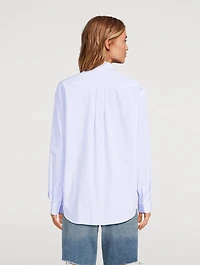 SRC Oversized Shirt Stripe Print