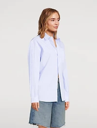 SRC Oversized Shirt Stripe Print