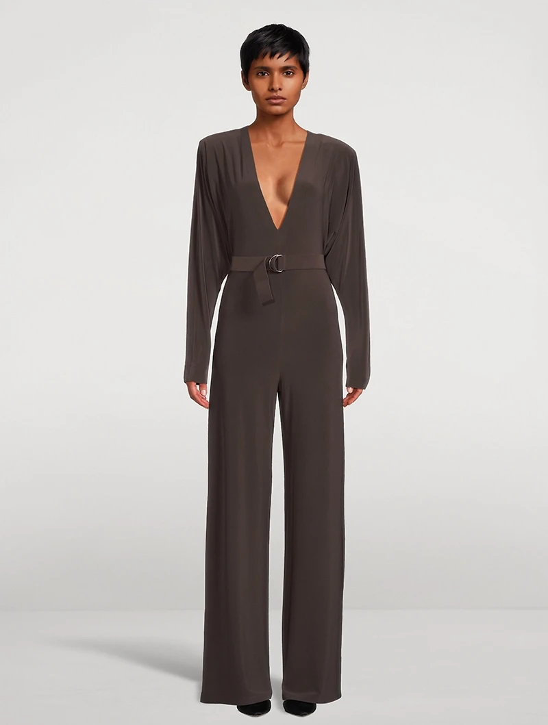 Dolman-Sleeve Jumpsuit
