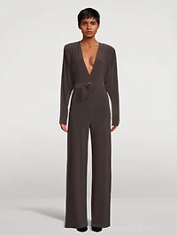 Dolman-Sleeve Jumpsuit