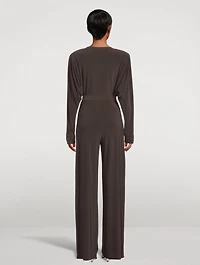 Dolman-Sleeve Jumpsuit