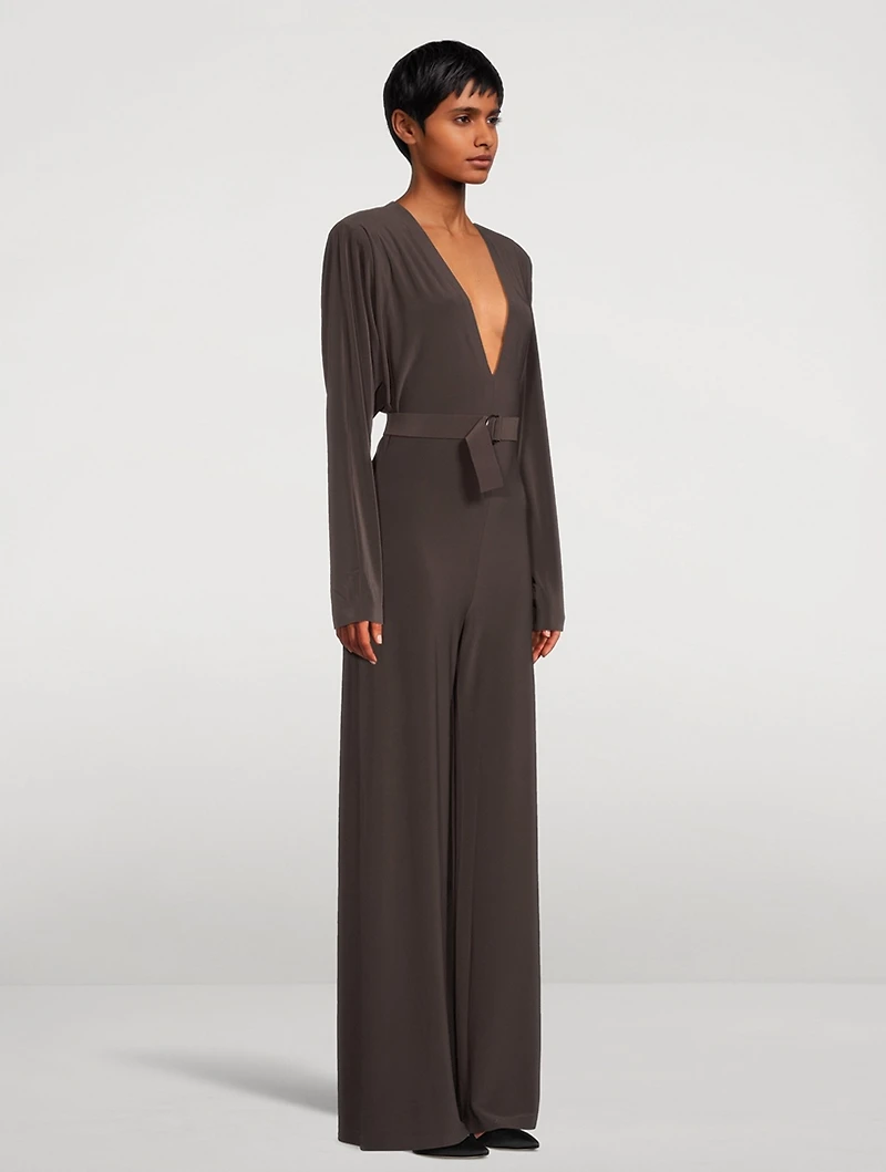 Dolman-Sleeve Jumpsuit
