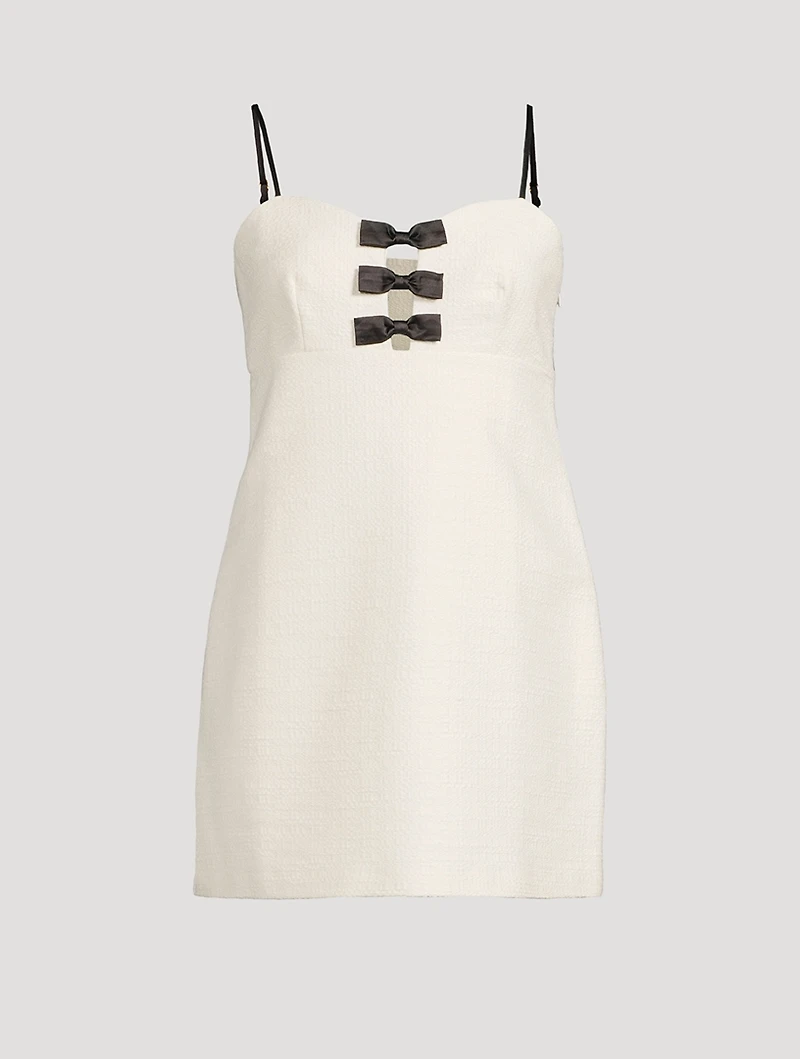 Adelaide Tweed Mini Dress