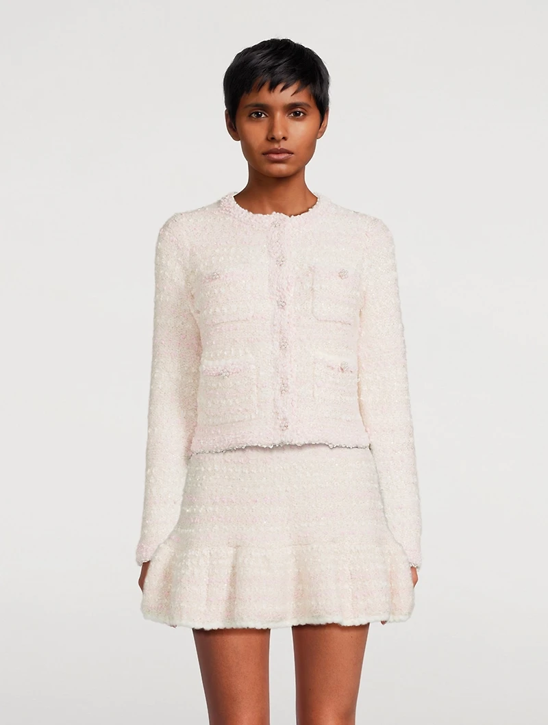 Blanca Bouclé Cardigan
