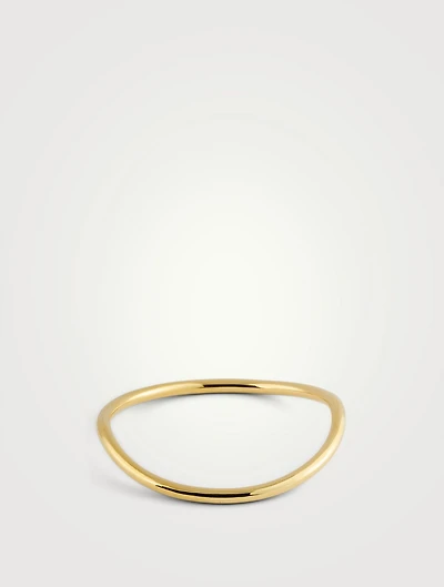 Wave Bangle Bracelet
