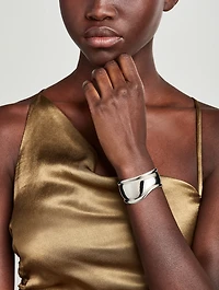 Slim Squared Bangle Bracelet