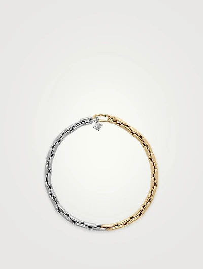 Lauren 14K Gold Small Link Necklace