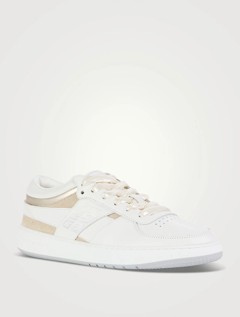 G Move Leather And Suede Sneakers