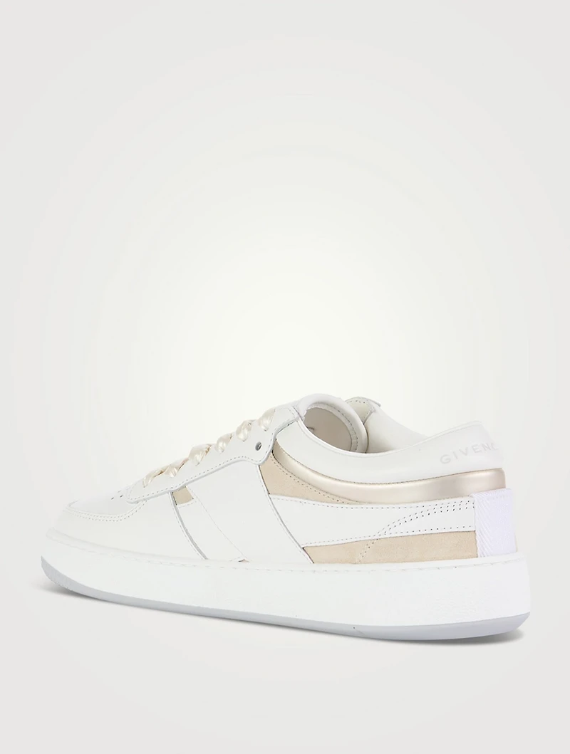 G Move Leather And Suede Sneakers