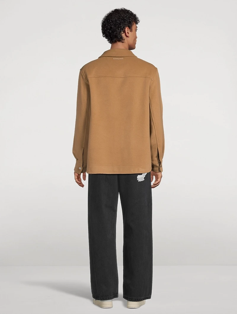 Balas Wool Shirt Jacket