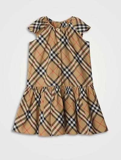 Check Cotton Dress