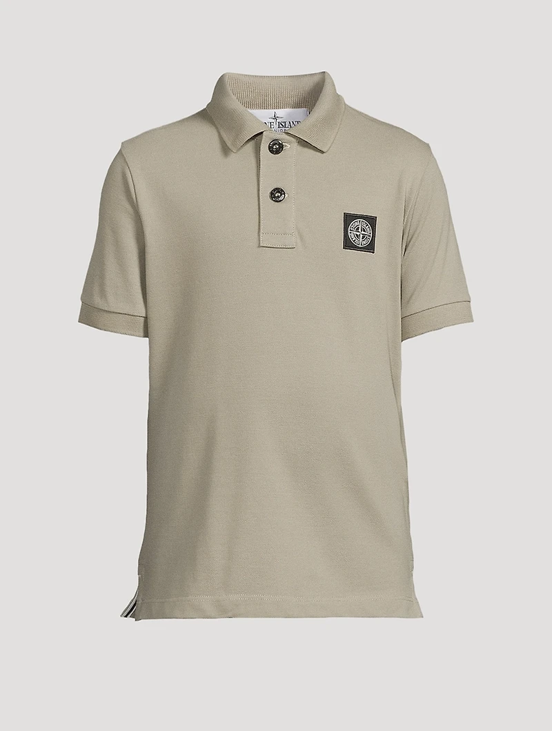 Stretch Cotton Polo Shirt