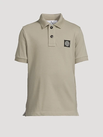 Stretch Cotton Polo Shirt