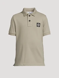 Stretch Cotton Polo Shirt