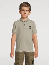 Stretch Cotton Polo Shirt