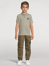 Stretch Cotton Polo Shirt