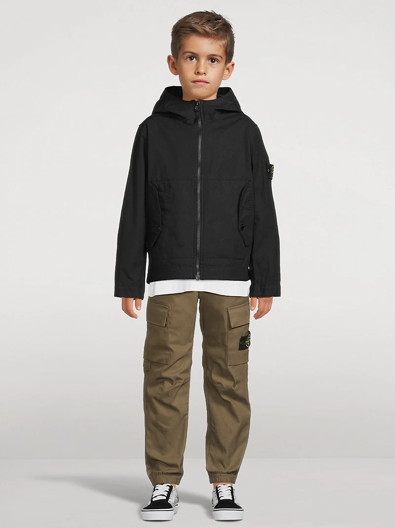 Hooded Zip Jacket
