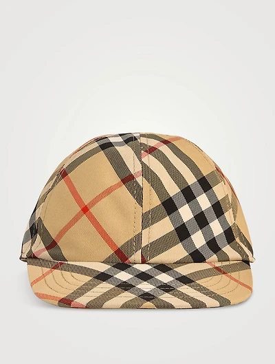 Check Baseball Cap