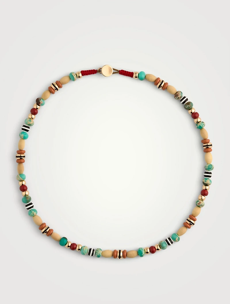 Aurora Beaded Necklace