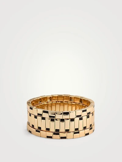 Set Of Three The Deco Bracelets