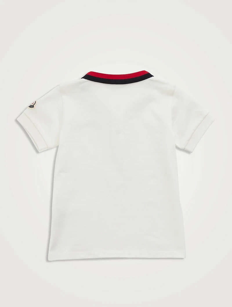 Stretch Cotton Polo Shirt