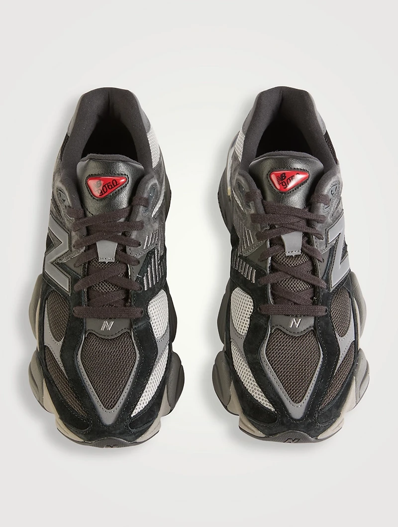 9060 Suede And Mesh Sneakers