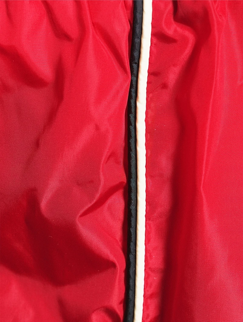 Bicolour-Trim Swim Shorts
