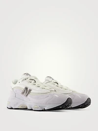 1000 Suede And Mesh Sneakers