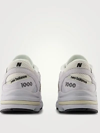 1000 Suede And Mesh Sneakers