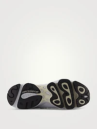 1000 Suede And Mesh Sneakers