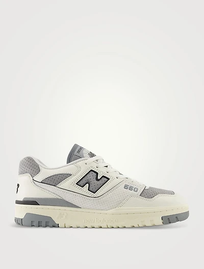 550 Leather And Suede Sneakers