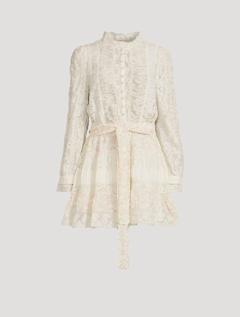 Jessalyn Mini Dress Floral Print